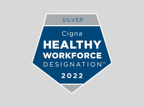 Cigna Silver Healthy Workforce Designation 2022